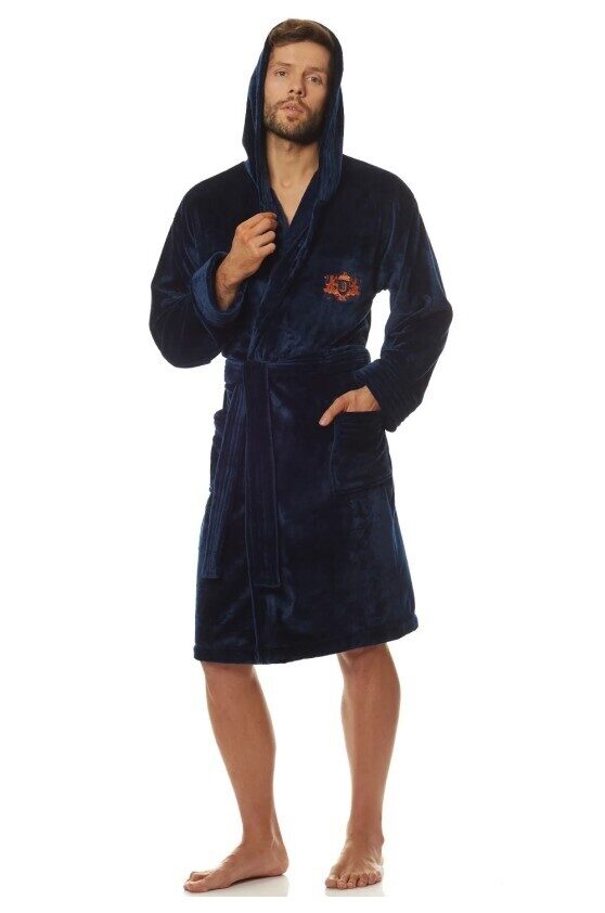 (XL) Vīriešu halāts ar kapuci COSTA, L&L 