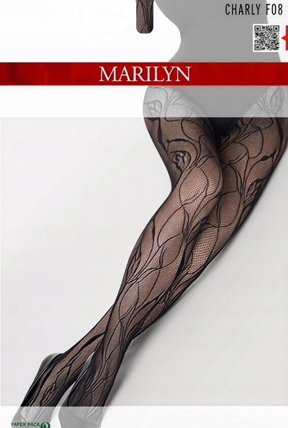 (1/2) CHARLY F08  mežģīņu zeķubikses, MARILYN