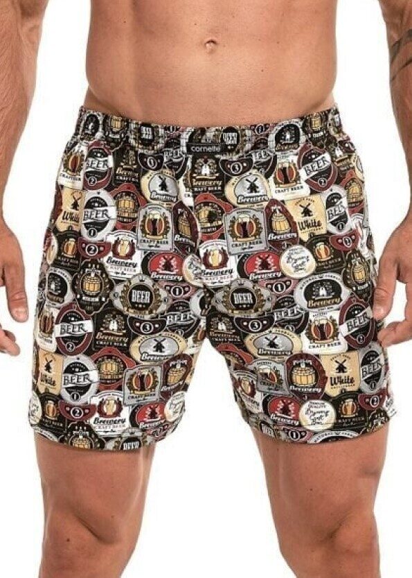 (M) Brīvi krītoši kokvilnas bokseršorti 001/82 CLASSIC CORNETTE 