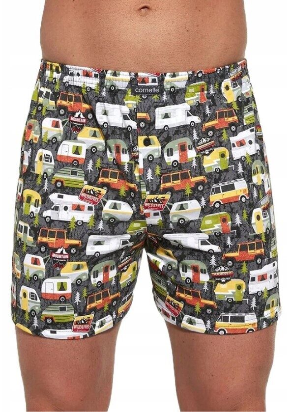 (M, 2XL) Brīvi krītoši kokvilnas bokseršorti 001/120 CLASSIC CORNETTE 