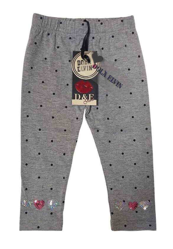 (86-92) Kokvilnas legingi meitenem D&E-4, DOLA ELVIN