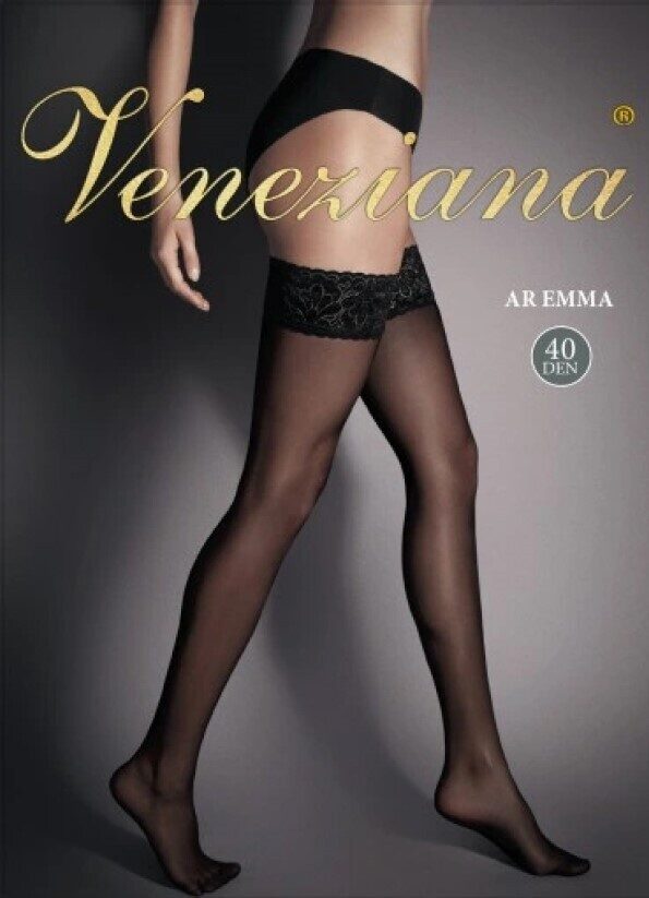 EMMA 40 den caurspīdīgas garās zeķes, VENEZIANA 