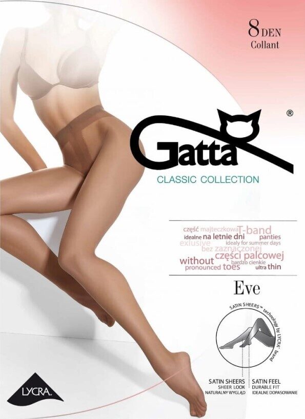 Plānas 8 den zeķubikses EVE, GATTA