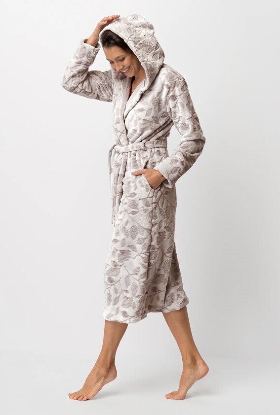 (L/XL) Silts un elegants sieviešu halāts LGL 545, KEY