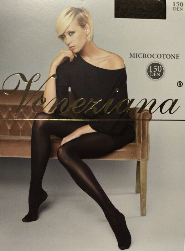 MICROCOTONE 150 - sieviešu siltas zeķubikses, VENEZIANA, cappucino