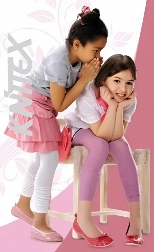 Moderni legingi meitenem POPPY, Knittex, dažādas krāsas