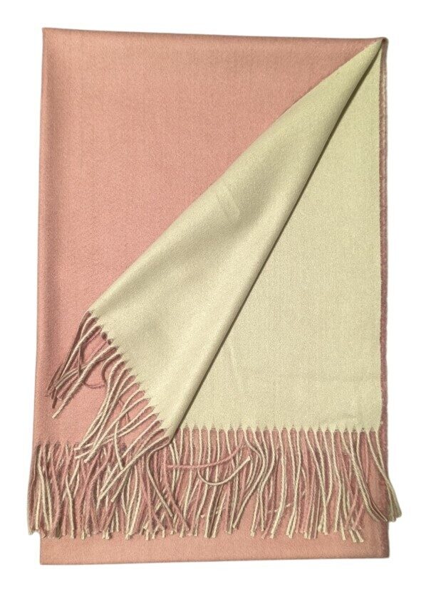 Silta divpusēja šalle ar bārkstīm, ROME