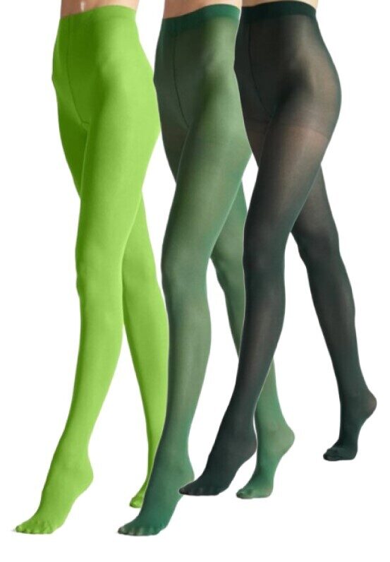 Zalie toņi - zeķubikses no mikrošķiedras SATIN 40, VENEZIANA