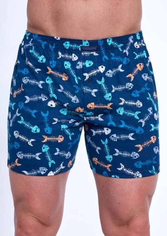 (XL) Brīvi krītoši kokvilnas bokseršorti 001/171 CLASSIC CORNETTE 