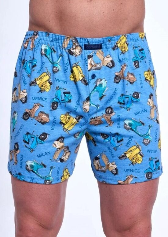 Brīvi krītoši kokvilnas bokseršorti 001/172 CLASSIC CORNETTE 