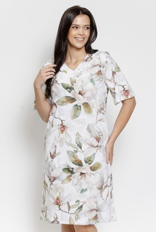 (4XL) Kokvilnas sieviešu naktskrekls AFRODYTA 3566, TARO 