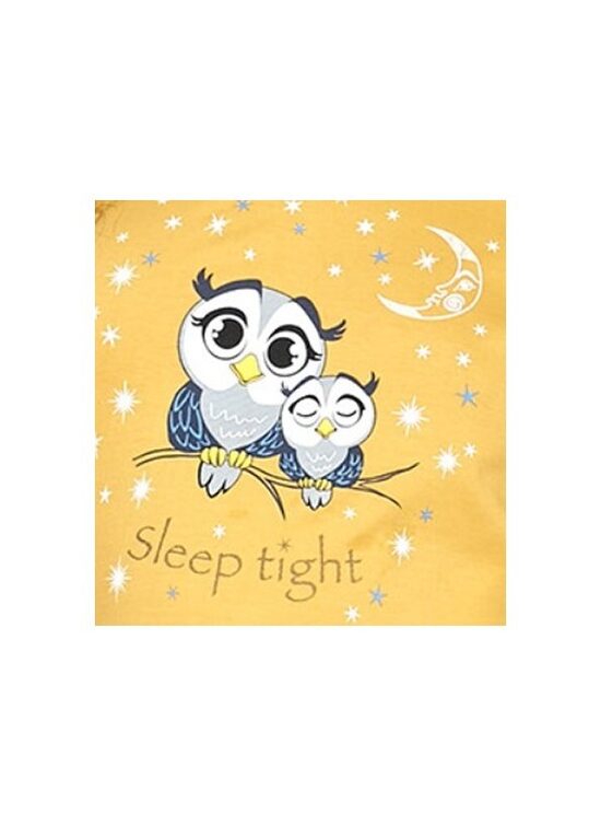 (122-128) Meiteņu pidžama ar T-kreklu un šortiem OWLS, CORNETTE 