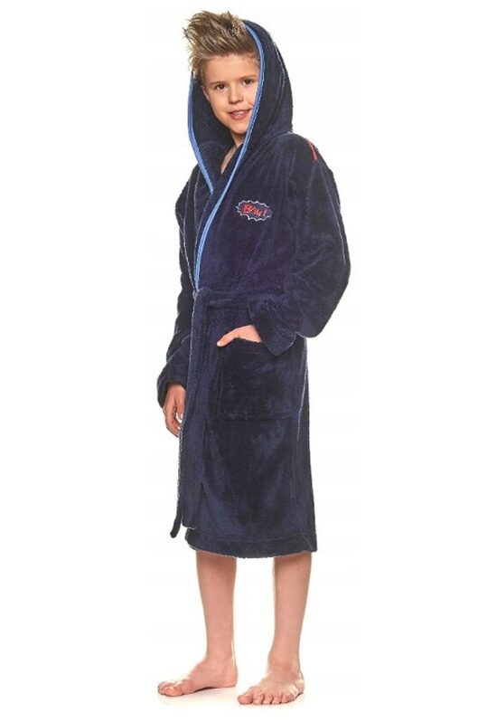 (146-152) Zēnu halāts BAM 22041 no L&L, tumši zils