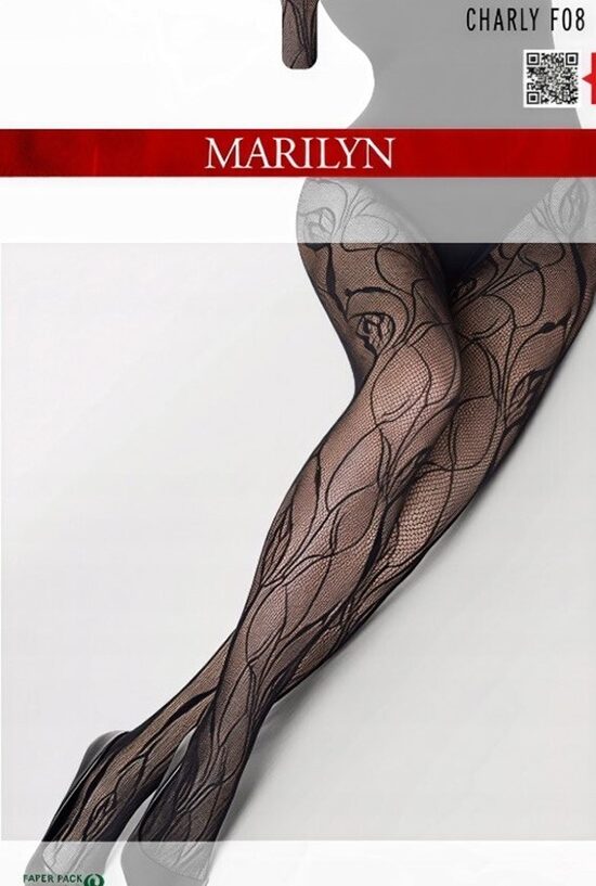 (1/2) CHARLY F08  mežģīņu zeķubikses, MARILYN