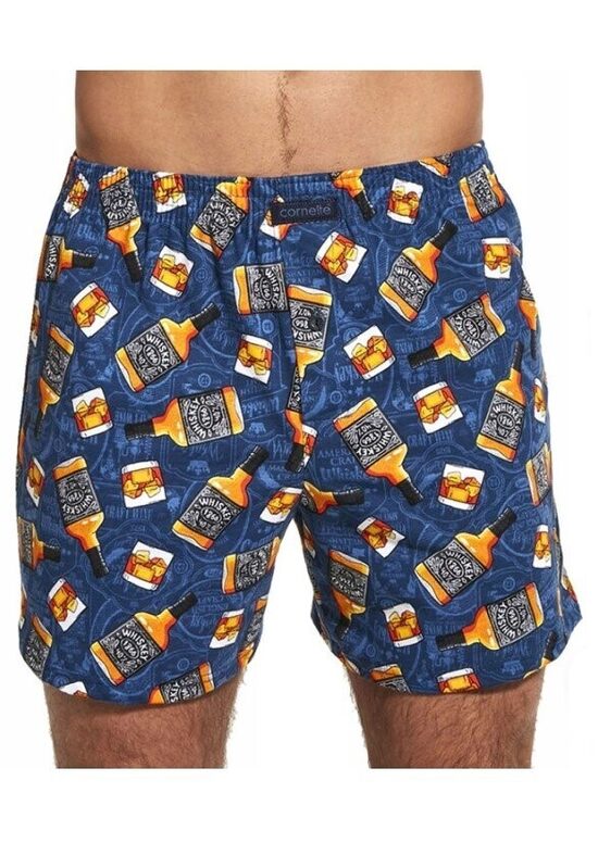 Brīvi krītoši kokvilnas bokseršorti 001/96 CLASSIC CORNETTE 