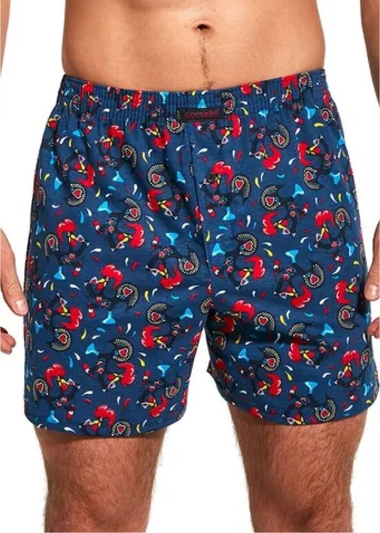 (M, 2XL) Brīvi krītoši kokvilnas bokseršorti 001/98 CLASSIC CORNETTE 