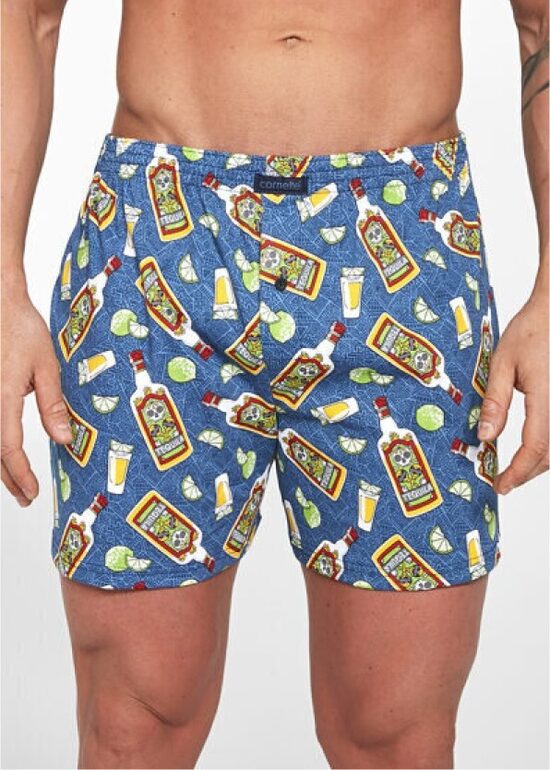 (XL, 2XL) Brīvi krītoši kokvilnas bokseršorti 001/105 CLASSIC CORNETTE 