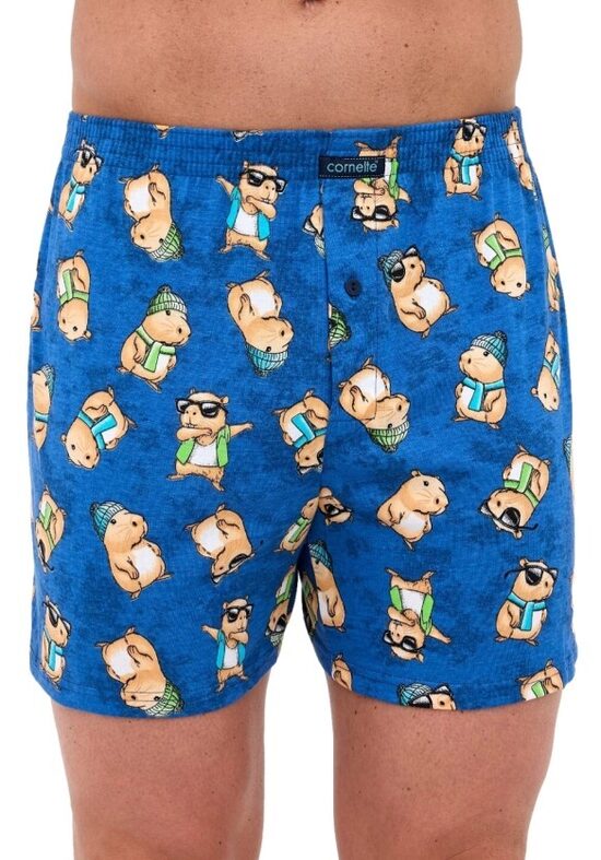 Brīvi krītoši kokvilnas bokseršorti 001/178 CLASSIC CORNETTE 