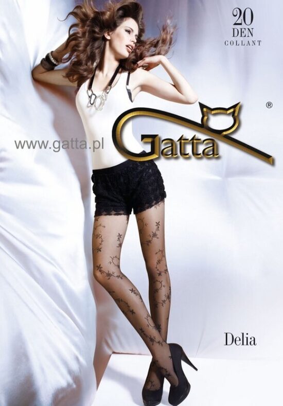 Zeķubikses ar rakstu DELIA 06, Gatta