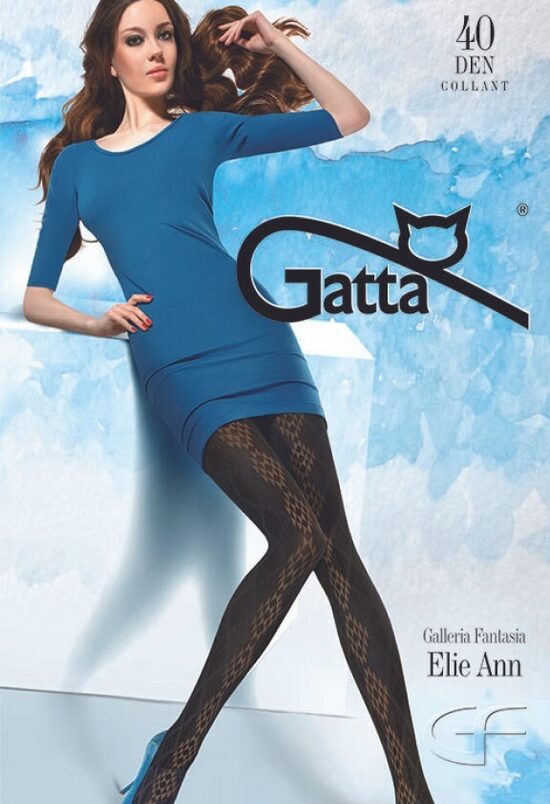 (2.izm.) Zeķubikses ar rakstu ELIE ANN 04, Gatta