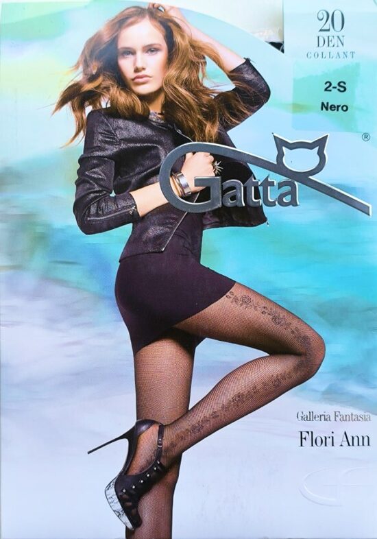 Zeķubikses ar rakstu FLORI ANN 06, Gatta