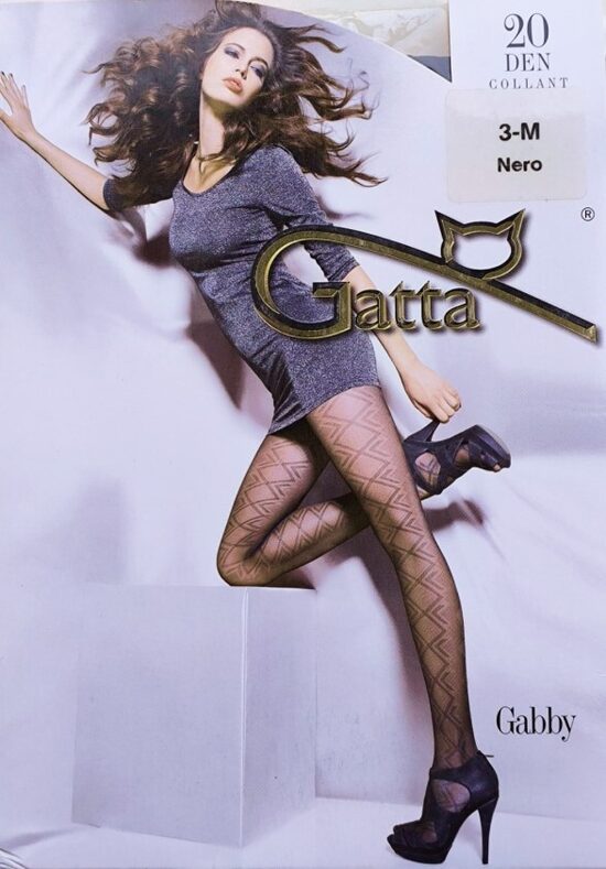 (3.izm.) Zeķubikses ar rakstu GABBY 08, Gatta