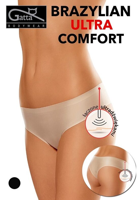 Brazylian Ultra Comfort GATTA 1592, - sieviešu bezvīļu apakšbiksītes