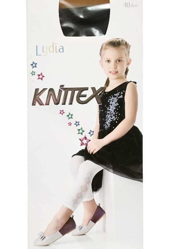 Legingi meitenem ar rakstu LYDIA 40 den, Knittex