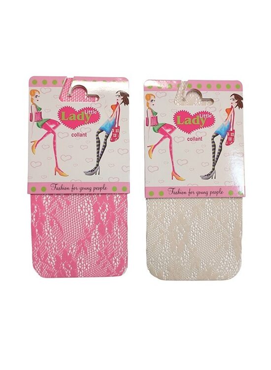 LITTLE LADY, - mežģīņu zeķubikses meitenēm, Toptex