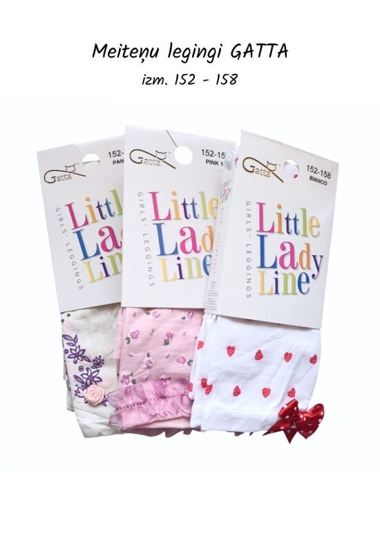 (152-158) Meiteņu legingi Little Lady Line, Gatta