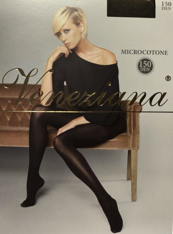 MICROCOTONE 150 - sieviešu siltas zeķubikses, VENEZIANA, cappucino