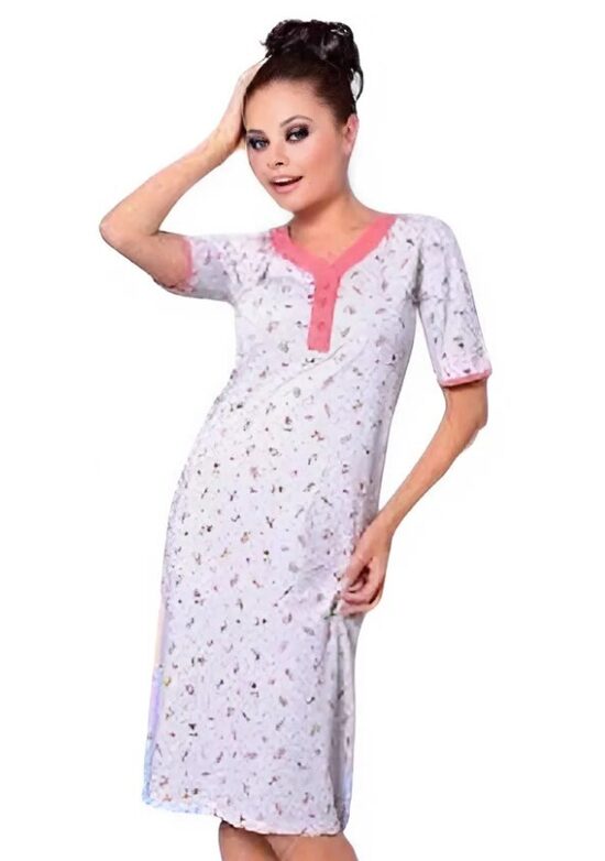 (M) Kokvilnas sieviešu naktskrekls Stefania 812, TARO