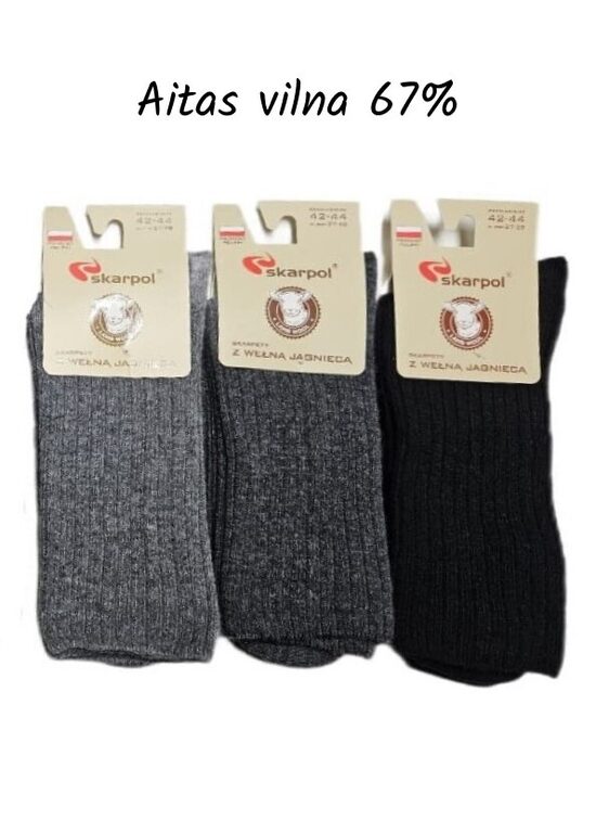 (35-38) Aitas vilnas zeķes, SKARPOL