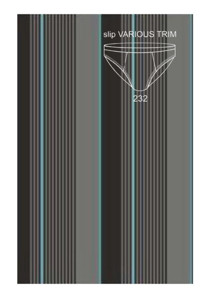 Kokvilnas apakšbikses 232/120 Slip Trim VARIOUS CORNETTE