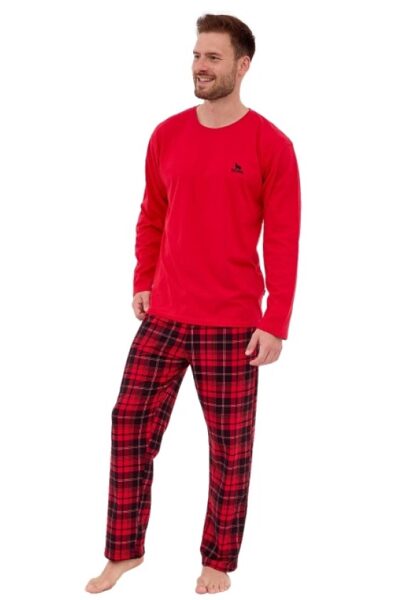 (2XL) Vīriešu kokvilnas pidžama WILD WOOD  124/282 CORNETTE 