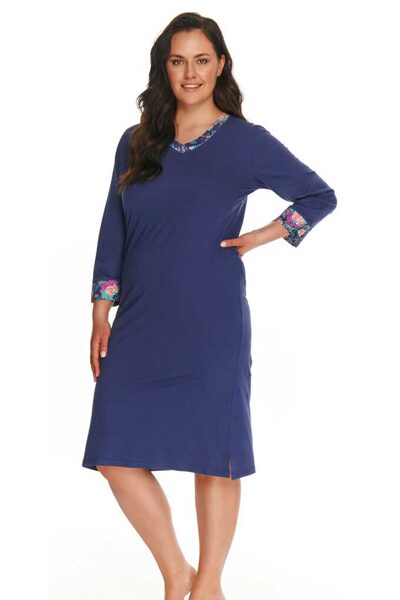 (XL) Kokvilnas sieviešu naktskrekls LUNA 2818/2810, TARO