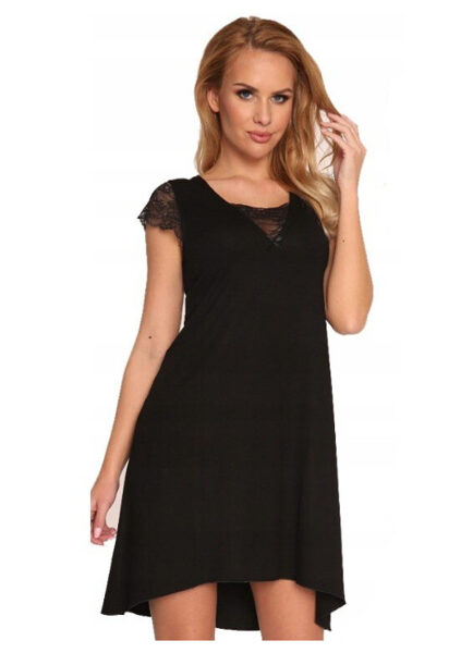 Viskozes naktskrekls FANNY 340, De Lafense, black (izm.S)