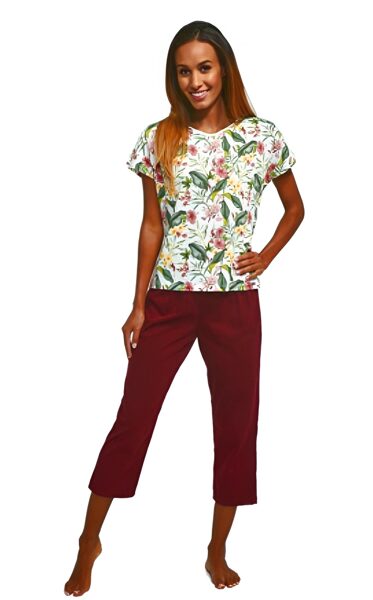 Kokvilnas sieviešu pidžama 372/171 "LAURA", CORNETTE (izm.M) 