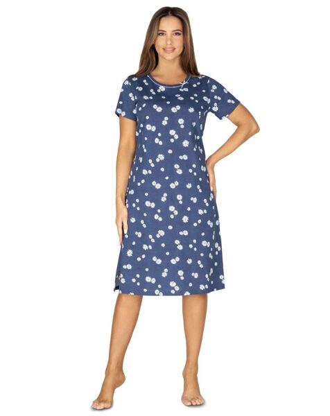 (2XL,3XL) Kokvilnas sieviešu naktskrekls REGINA 418