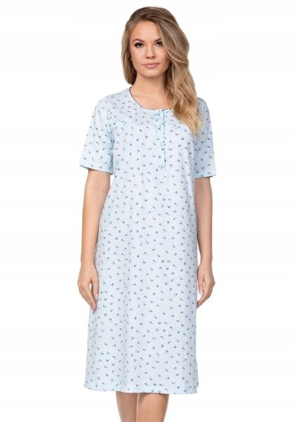 (2XL) Kokvilnas sieviešu naktskrekls REGINA 76 