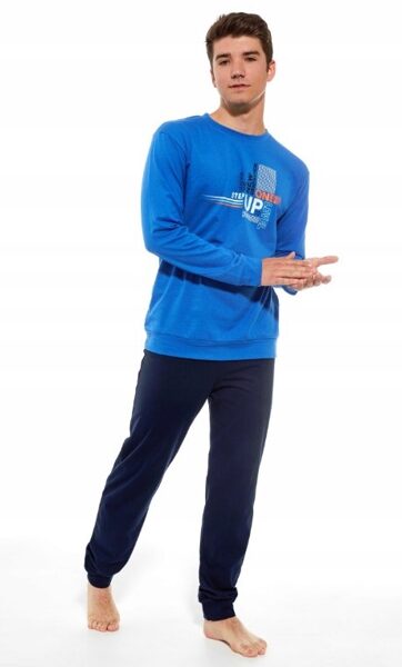 FUN & YOUNG kokvilnas pidžama 999/44 STEP UP, CORNETTE (izm. 176/M)