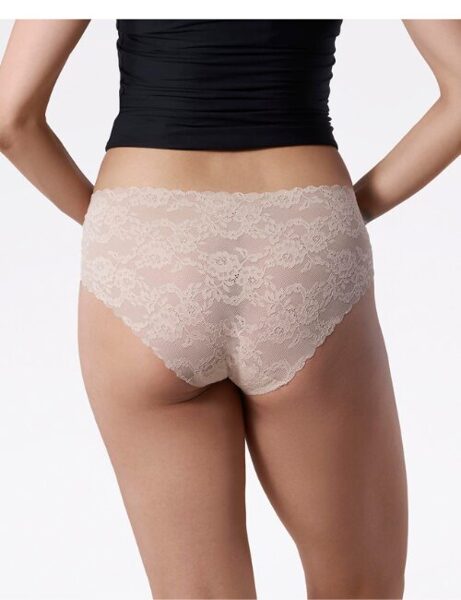 Klasiskā piegriezuma bezvīļu biksītes BELLIE, Julimex Lingerie, bēšas