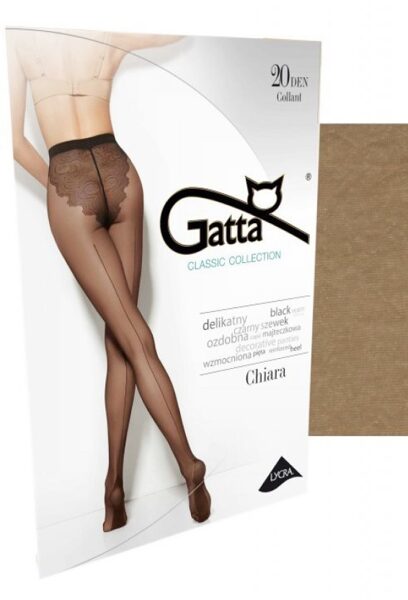  Stillīgas zeķubikses ar vīli CHIARA, GATTA (beige)