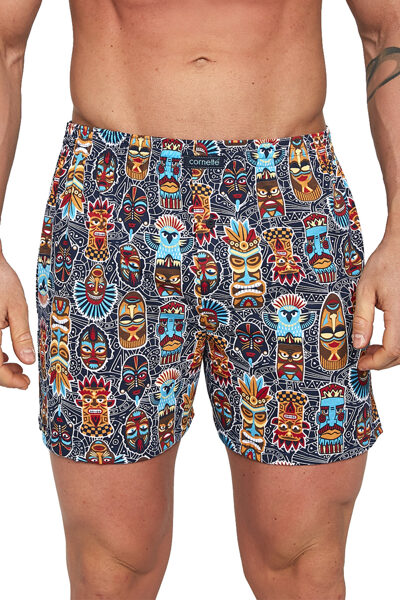 (M) Brīvi krītoši kokvilnas bokseršorti 001/103 CLASSIC CORNETTE 