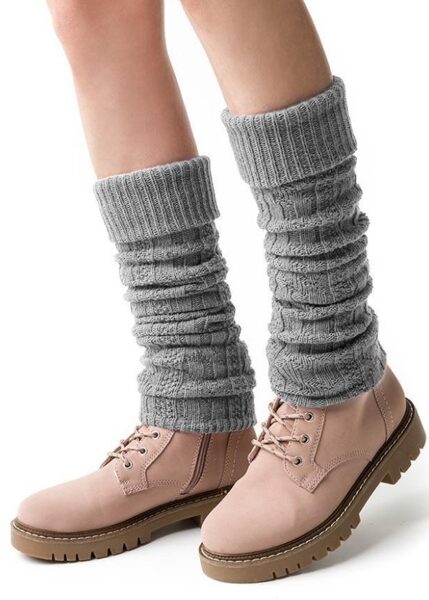 Biezas un mīkstas vilnas getras STEVEN, grey