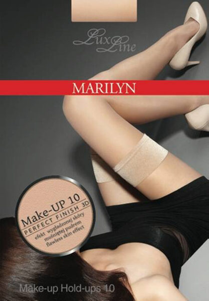 Lux LIne Make-up Hold-ups 10 sieviešu garās zeķes, MARILYN