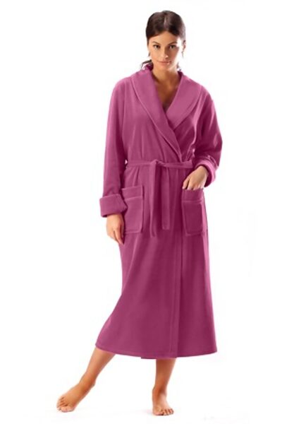 (L) Kokvilnas sieviešu halāts DOROTA FR-023, vecrozā