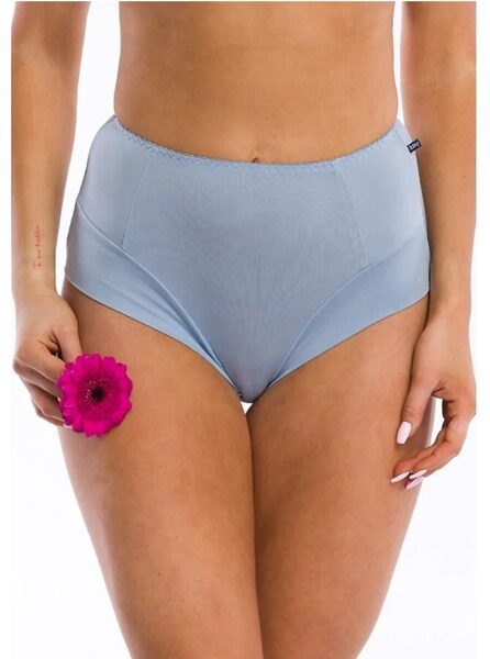 High Waist Bikini viskozes biksītes Key LPF 001, zilganpelēkas