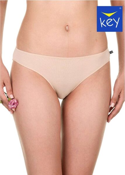 Mini Bikini viskozes biksītes Key LPR 001 (bēšas, melnas)