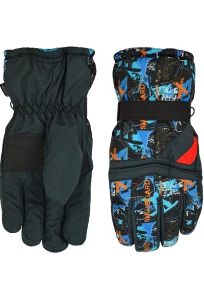 Sniega cimdi pusaudžiem / vīriešiem RN026, izm.22cm